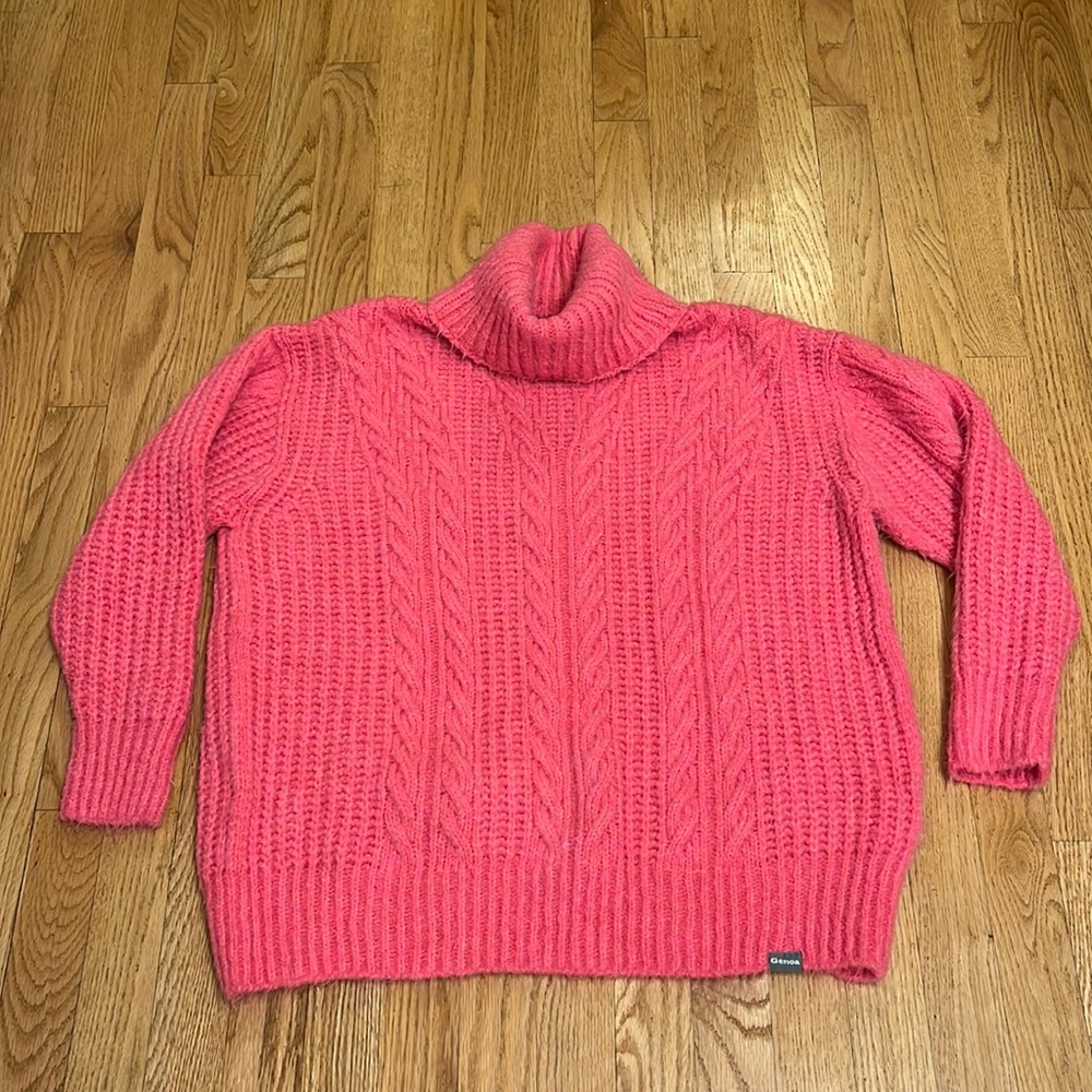 Genoa turtleneck wool sweater size M